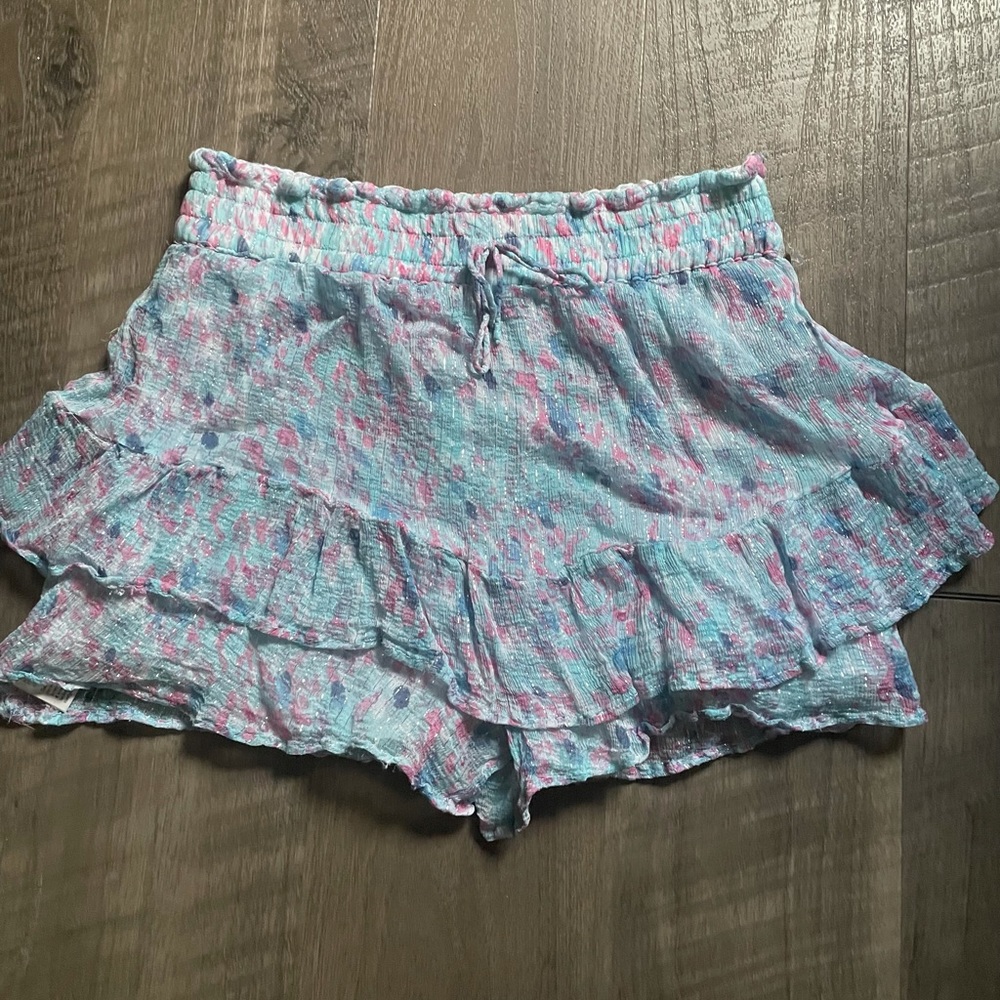BROWNIE SPAIN Smocked ruffle skort